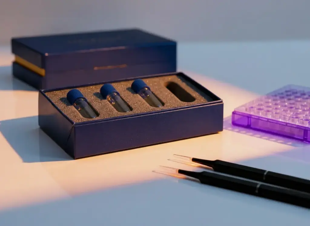 0.2ml Thin Wall PCR Tubes, Flat Cap. Clear, 2 x 250