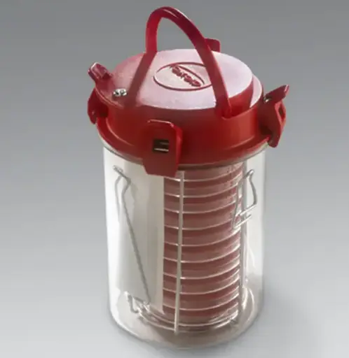 JAR 2.5 L Microorganism culture jar